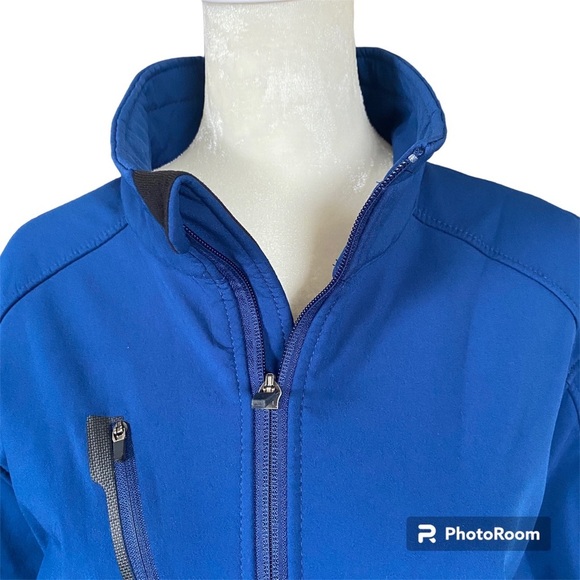 Port Authority ladies large welded soft shell jacket wind and water resistant - Picture 5 of 16